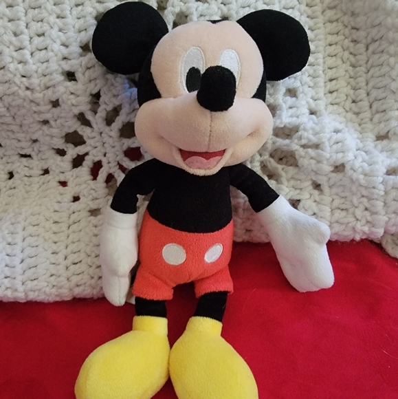 10" Mickey Mouse Plush Classic Mickey Doll - Picture 1 of 9